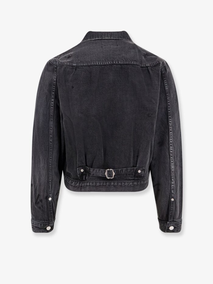 ENFANTS RICHES DEPRIMES Denim Jacket With Distressed Effect