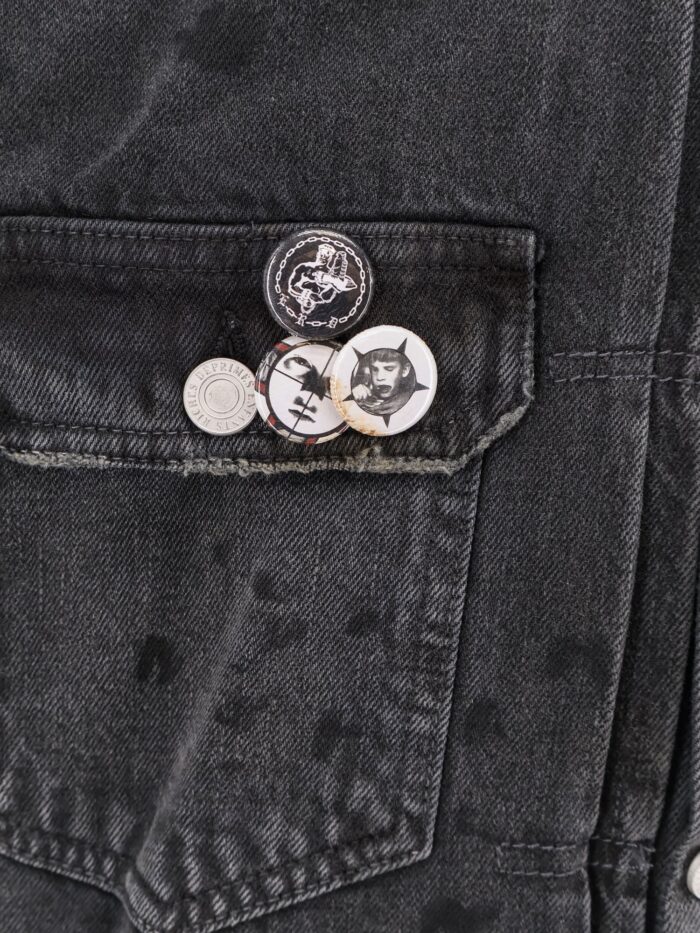 ENFANTS RICHES DEPRIMES Denim Jacket With Distressed Effect