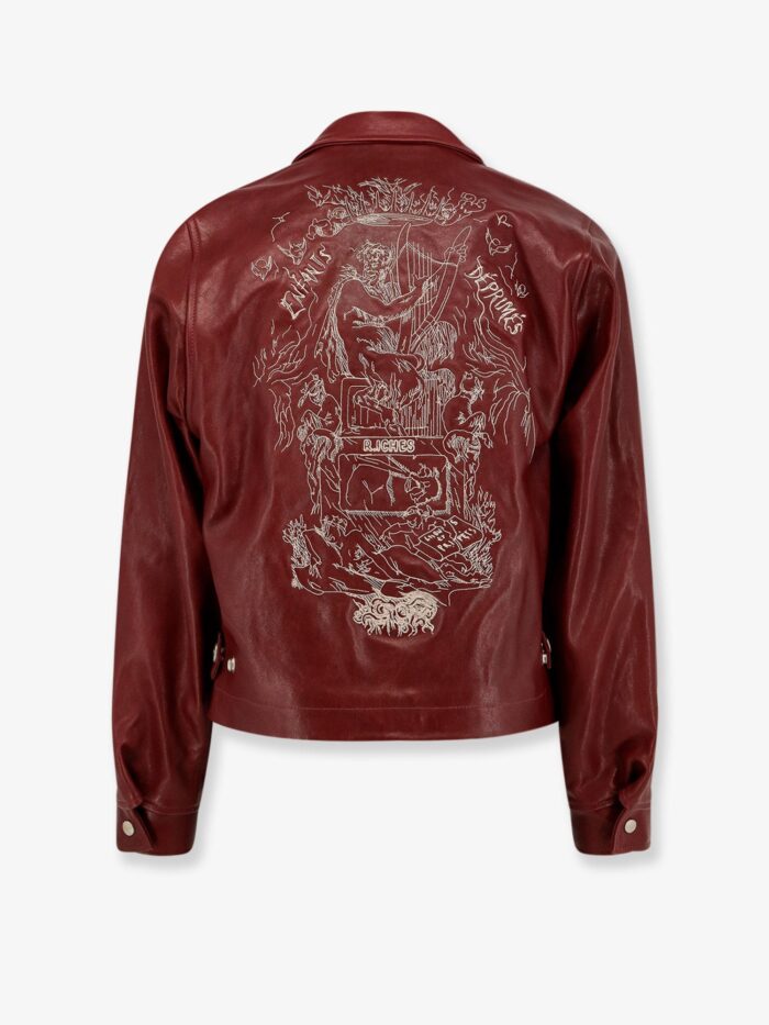 ENFANTS RICHES DEPRIMES Principe De L' Amour Leather Jacket