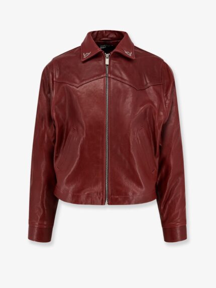 ENFANTS RICHES DEPRIMES Principe De L' Amour Leather Jacket