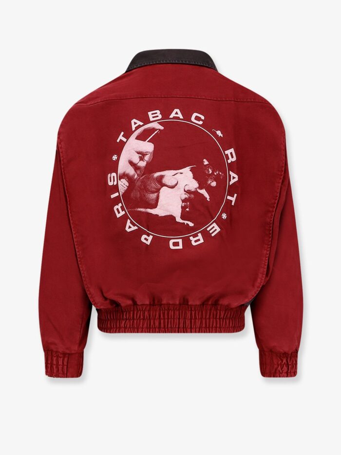 ENFANTS RICHES DEPRIMES Tabac Rat Track Cotton Jacket