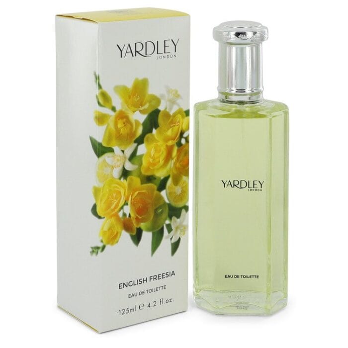 English Freesia By Yardley London - Eau De Toilette Spray 4.2 Oz - Image 1