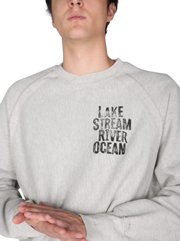 ENGINEERED GARMENTS PRINTED SWEATSHIRT
