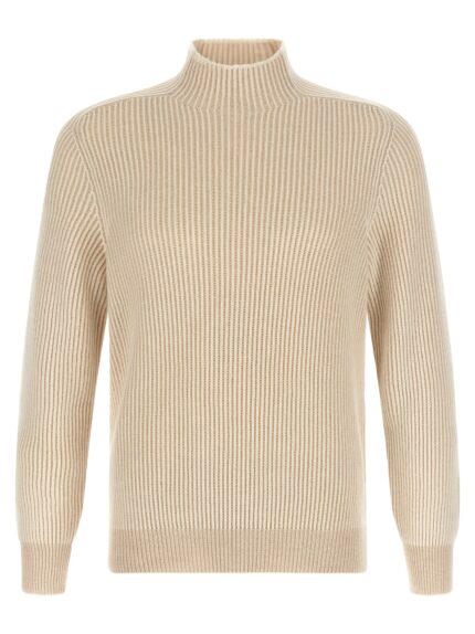 Brunello Cucinelli English Ribbed Sweater