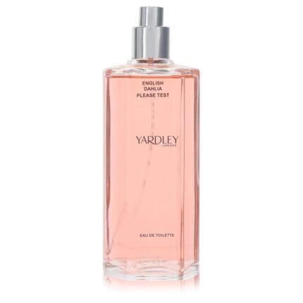 English Dahlia By Yardley London - Eau De Toilette Spray (Tester) 4.2 Oz