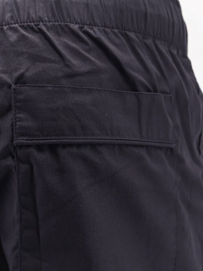 ENTIRE STUDIOS Cotton Bermuda Shorts With Frontal Logoed Label