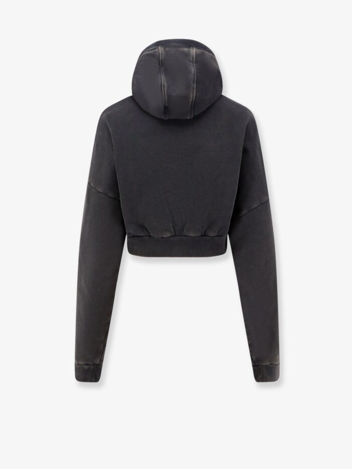 ENTIRE STUDIOS Croppd Full Zip Sweatshirt