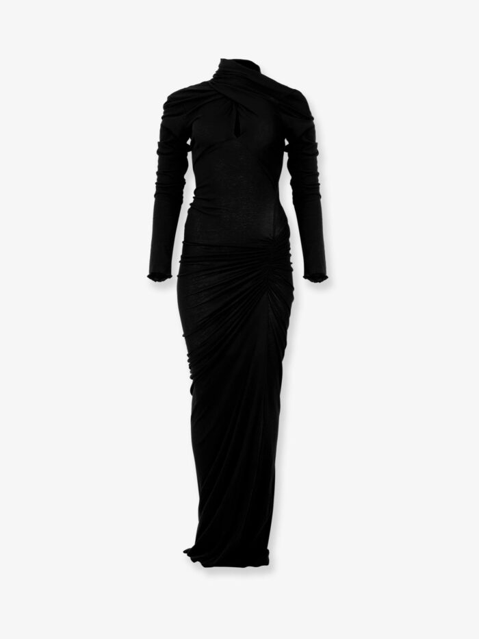 ENTIRE STUDIOS Grès Stretch Cotton Long Dress