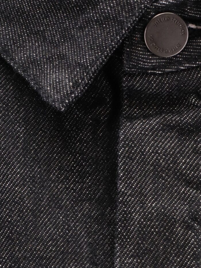 ENTIRE STUDIOS Herculean Black Denim Shirt/jacket