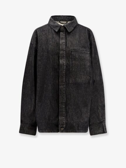 ENTIRE STUDIOS Herculean Black Denim Shirt/jacket