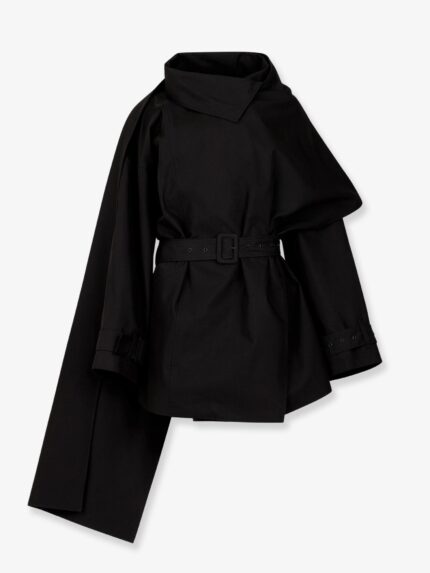ENTIRE STUDIOS Mini Scarf Cotton Coat