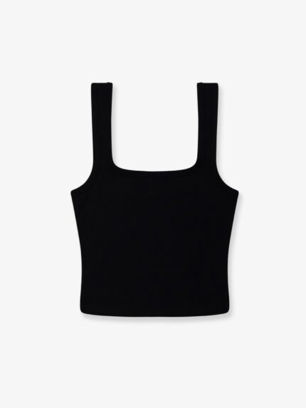 ENTIRE STUDIOS Square Neck Cotton Top