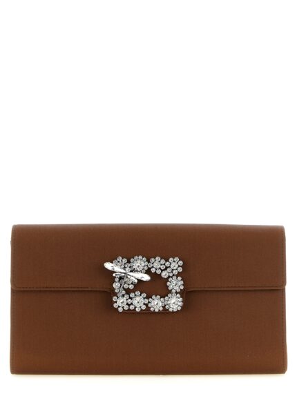 ROGER VIVIER 'Envelope Flap Dragonfly Flow' Clutch