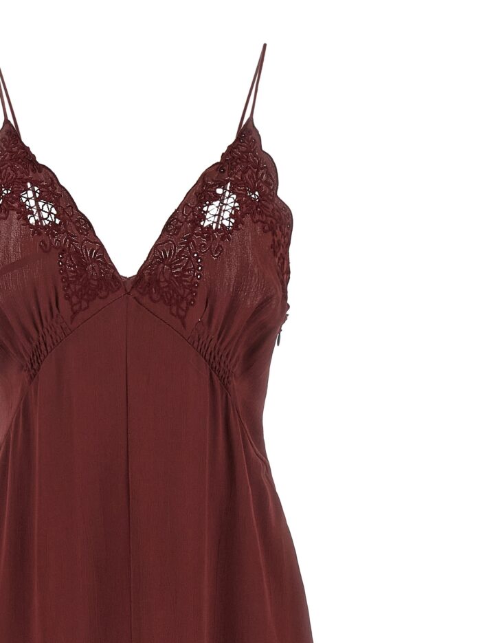 TWIN SET Envers Satin Dress