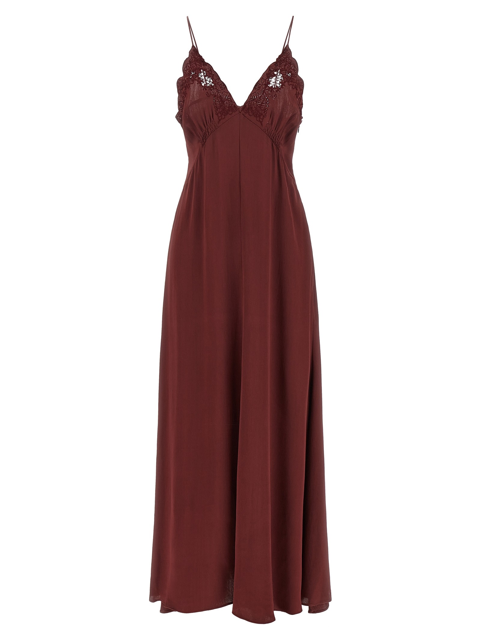 TWIN SET Envers Satin Dress