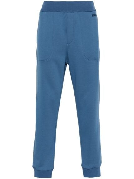 ERMENEGILDO ZEGNA Logo-embroidered Track Pants