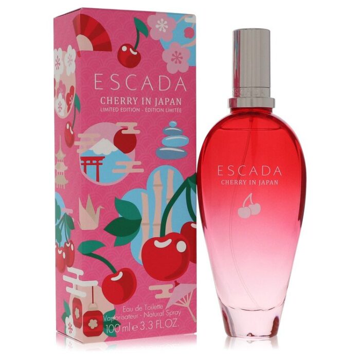 Escada Cherry In Japan By Escada - Eau De Toilette Spray 3.3 Oz - Image 1