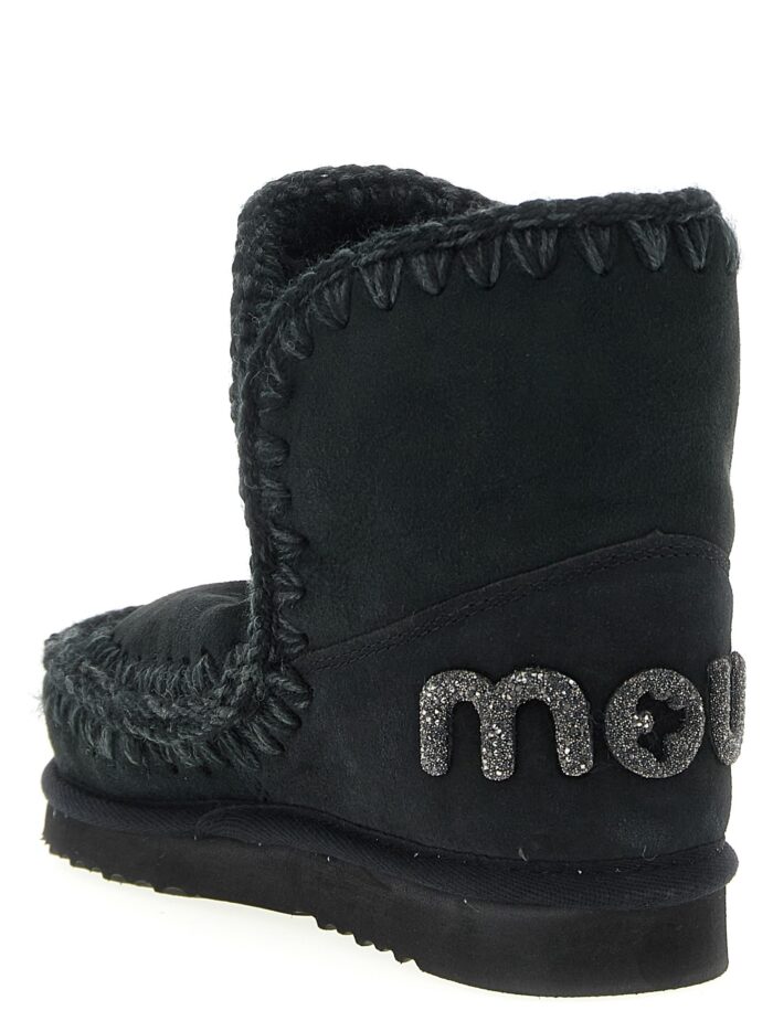 MOU 'Eskimo 18 Glitter Logo' Ankle Boots