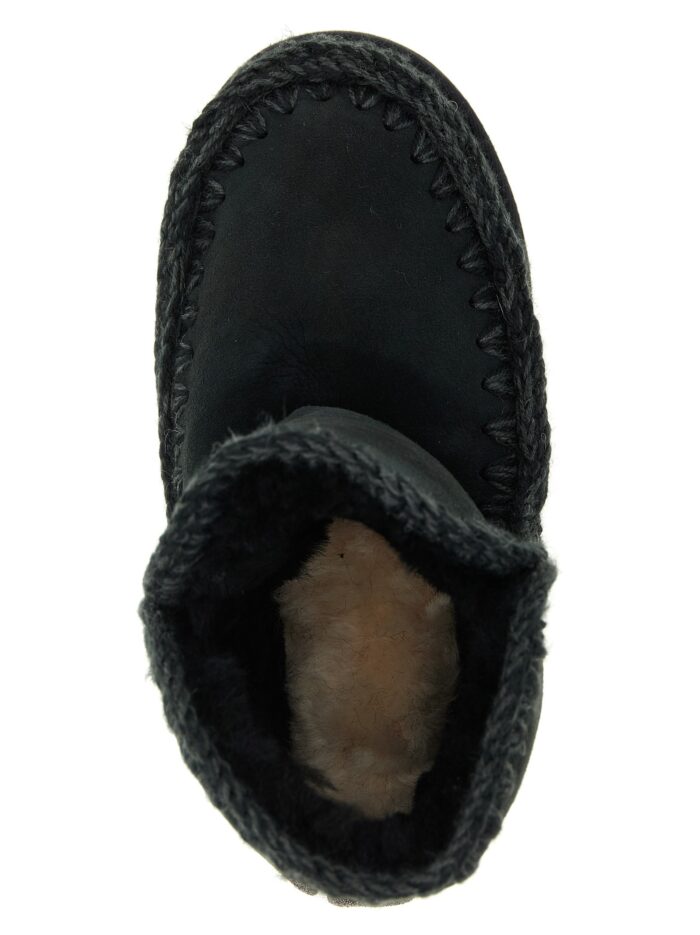 MOU 'Eskimo 18 Glitter Logo' Ankle Boots
