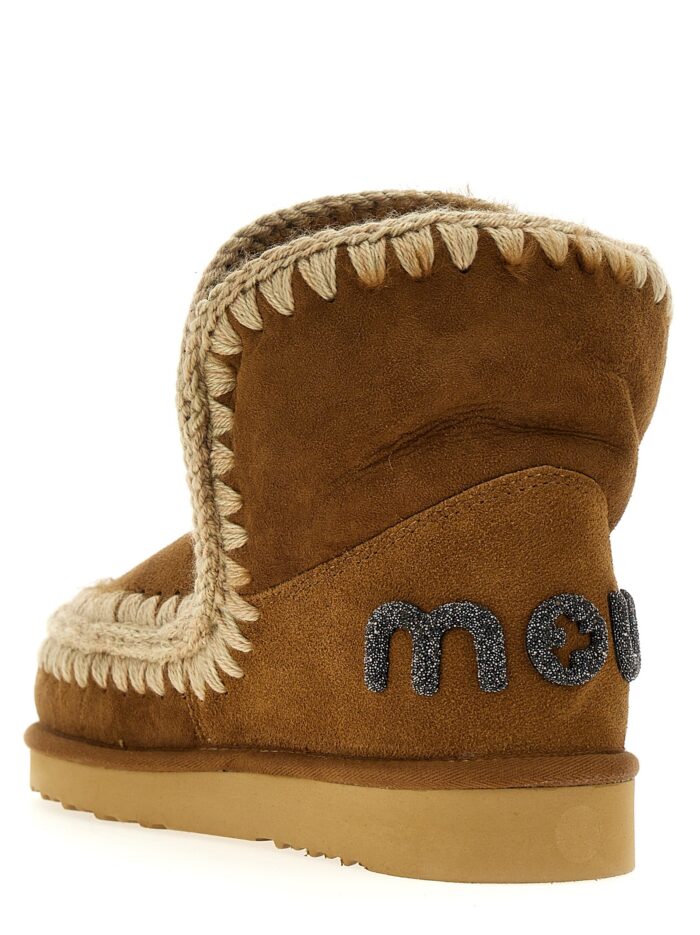 MOU 'Eskimo 18 Glitter Logo' Ankle Boots