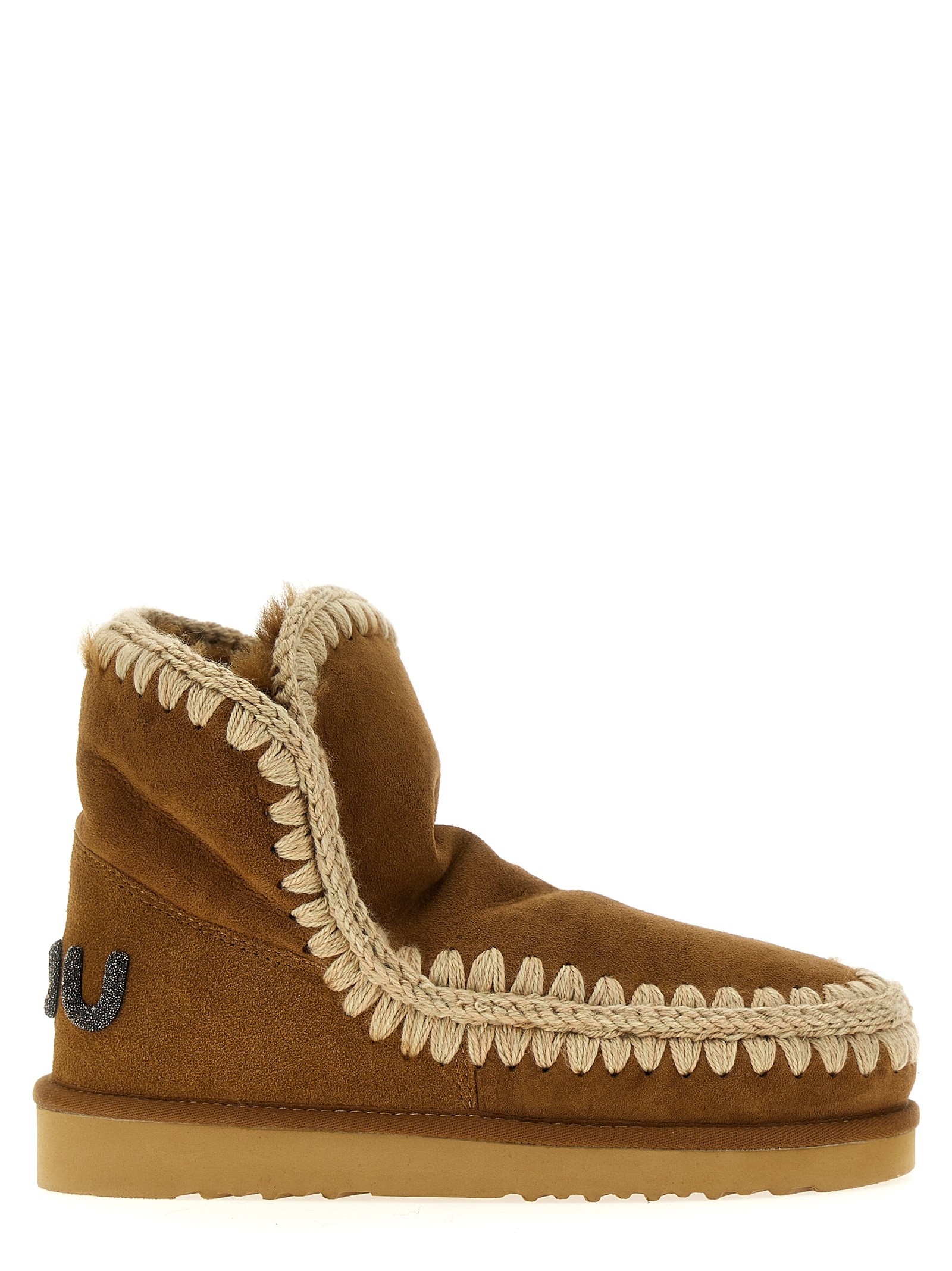 MOU 'Eskimo 18 Glitter Logo' Ankle Boots