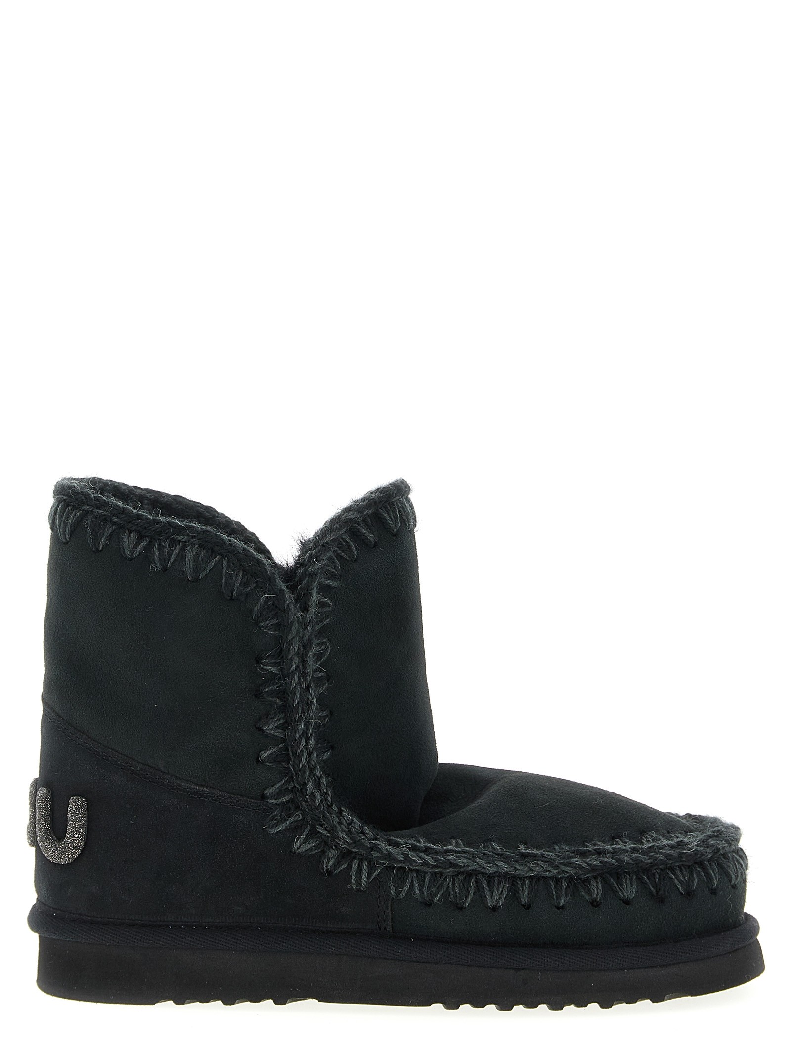 MOU 'Eskimo 18 Glitter Logo' Ankle Boots