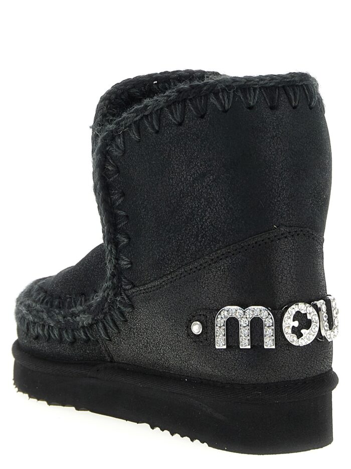 MOU 'Eskimo 18 Rhinestone Logo' Ankle Boots