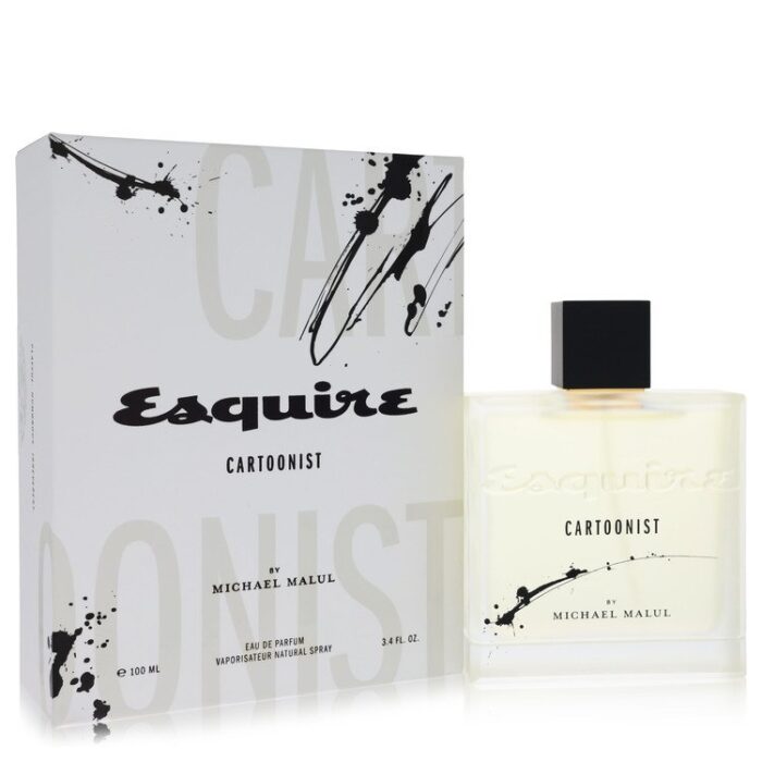 Esquire Cartoonist By Michael Malul - Eau De Parfum Spray 3.4 Oz - Image 1