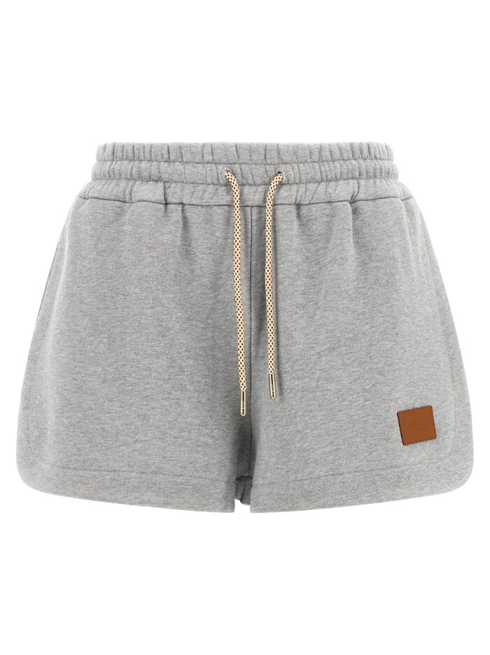 fendi essentia cotton jersey shorts Fendi Essentia Cotton Jersey Shorts