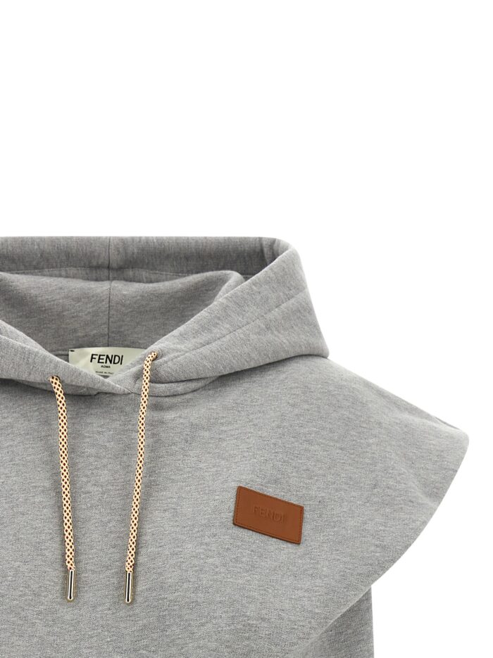 Fendi Essntia Cotton Jersey Sweatshirt