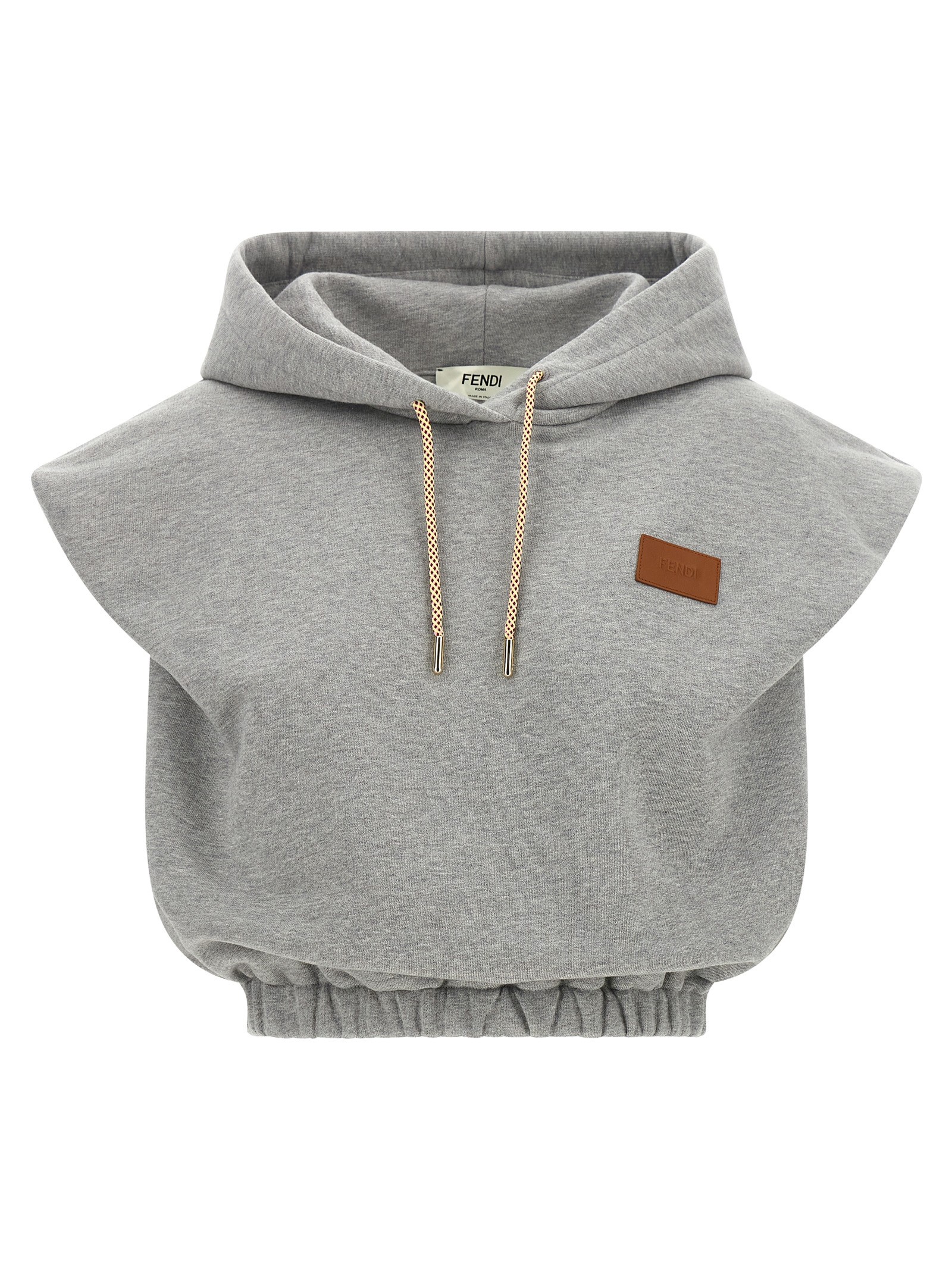 Fendi Essntia Cotton Jersey Sweatshirt