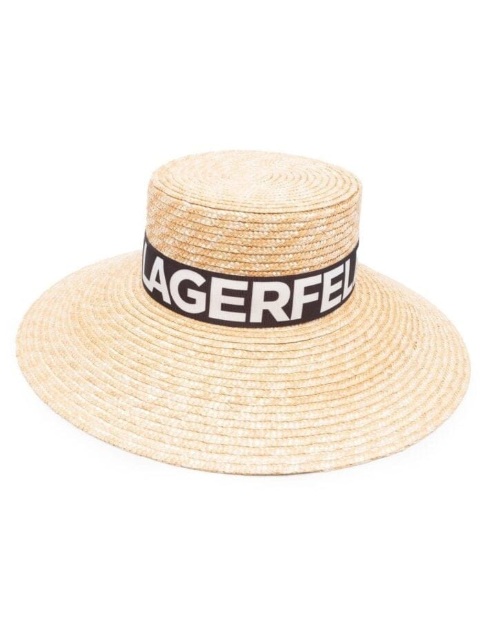 Essential Logo Raffia Hat