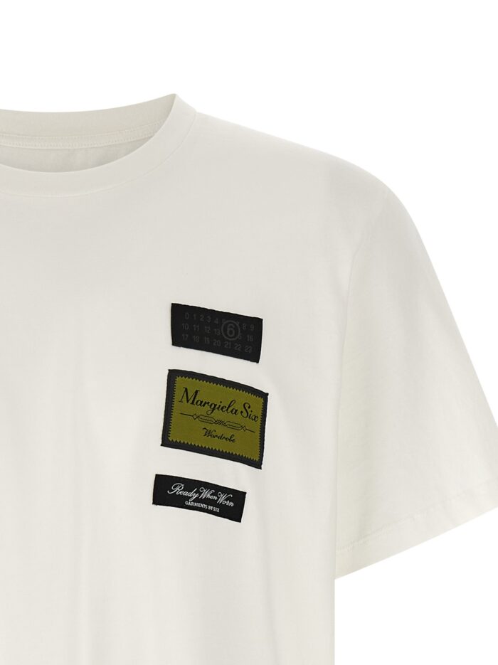 MM6 MAISON MARGIELA 'etichette' Patch T-shirt