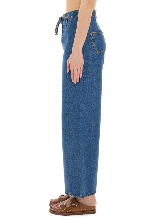 Etro BELTED CULOTTE JEANS