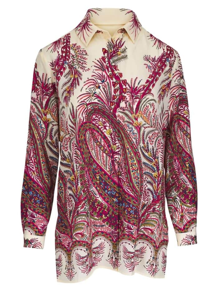 Etro CAMICIA CON STAMPA "PAISLEY"