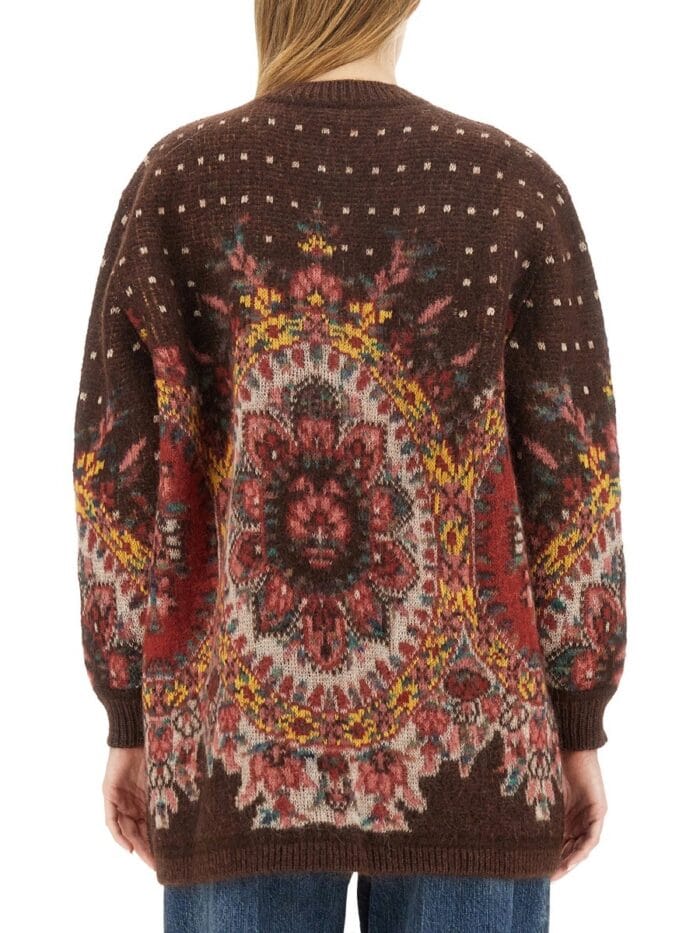 Etro CARDIGAN WITH LOGO