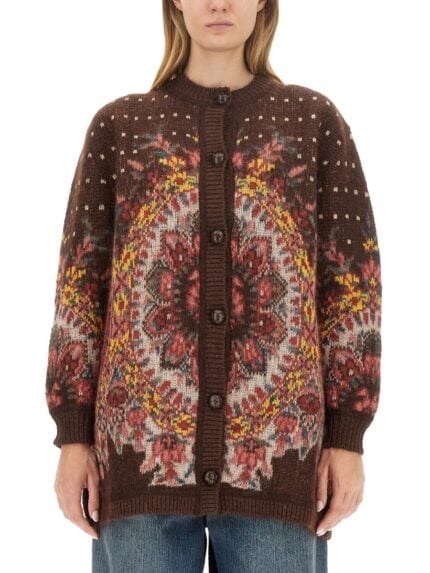 Etro CARDIGAN WITH LOGO