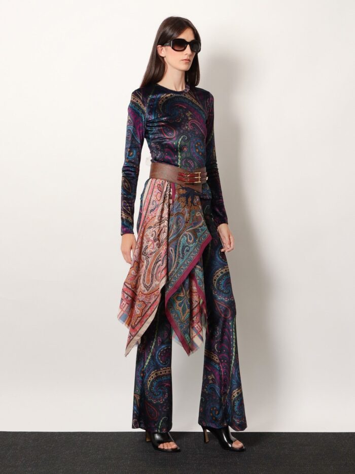 Etro Cashmere And Silk Scarf