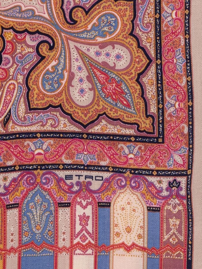 Etro Cashmere And Silk Scarf