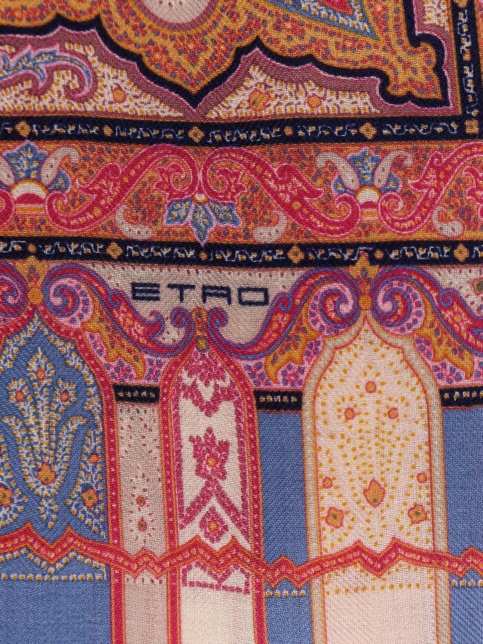 Etro Cashmere And Silk Scarf