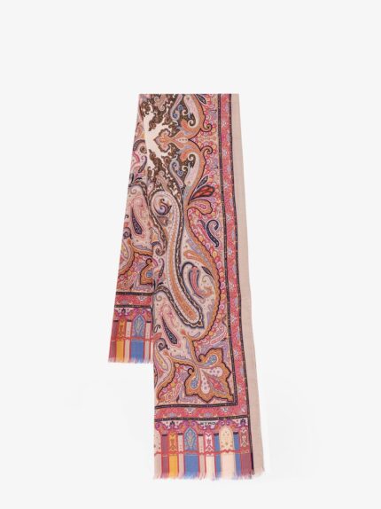 Etro Cashmere And Silk Scarf