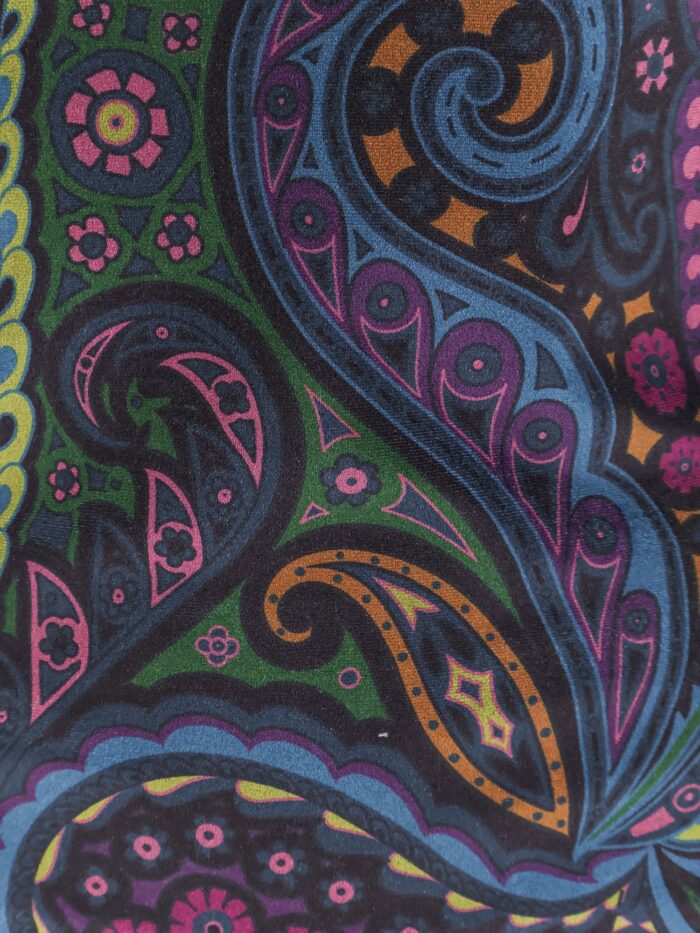 Etro Chenille T-shirt With Multicolor Print