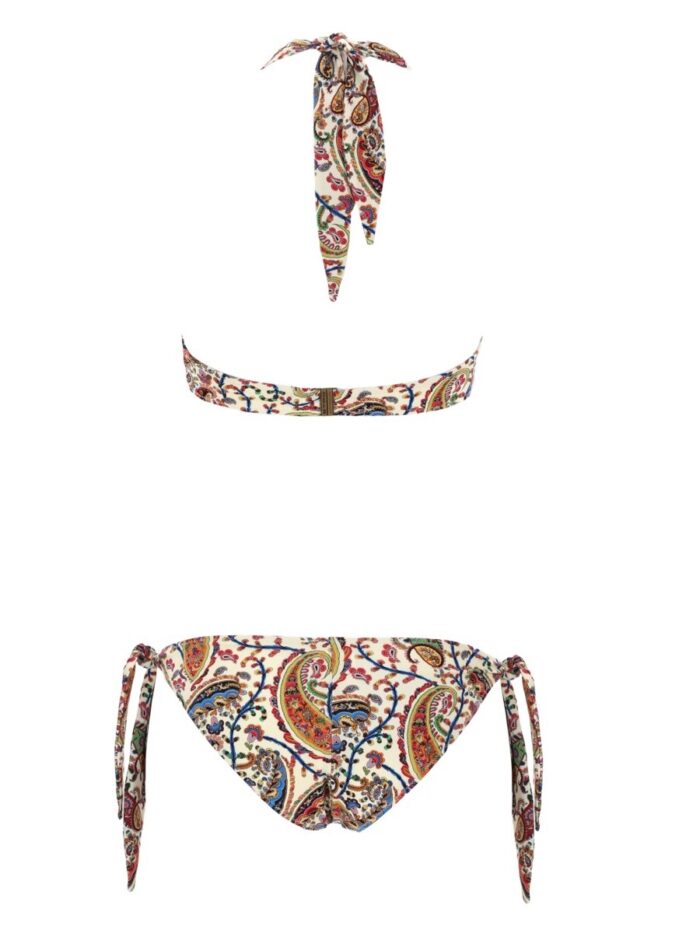 Etro COSTUME BIKINI CON MOTIVO PAISLEY FLOREALE