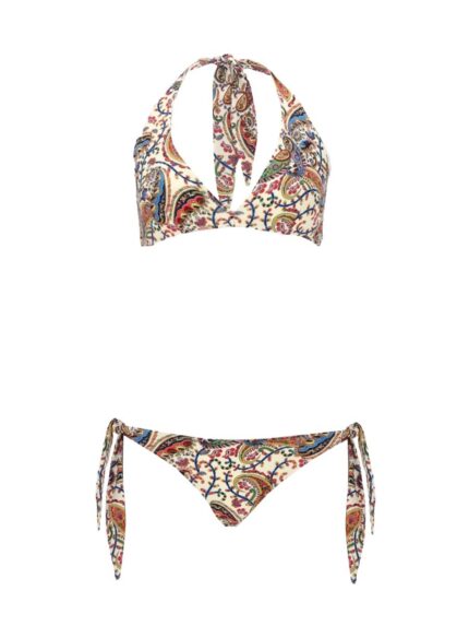 Etro COSTUME BIKINI CON MOTIVO PAISLEY FLOREALE