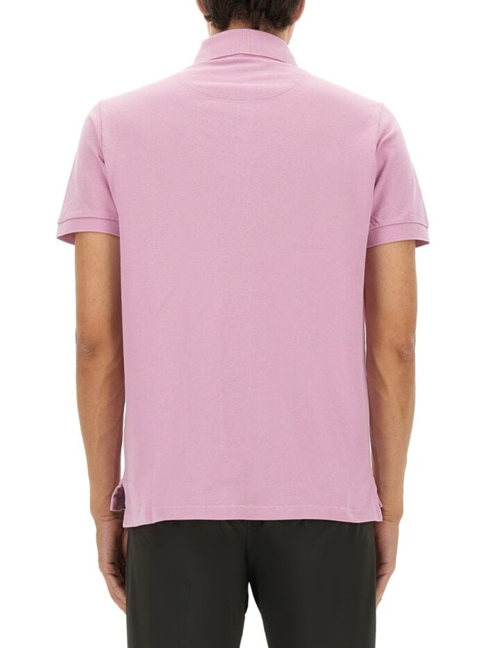 Etro COTTON POLO SHIRT WITH PEGASUS