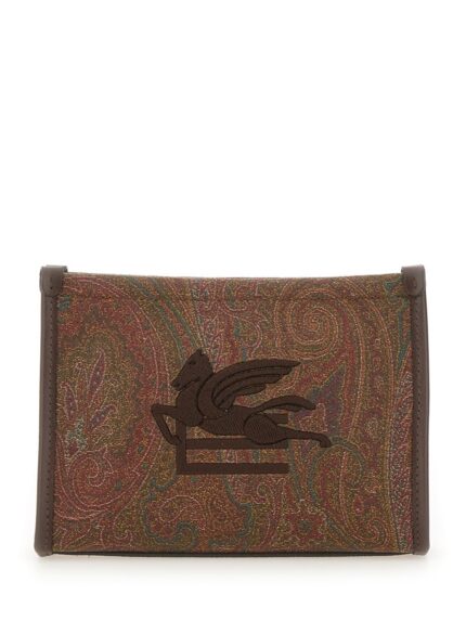 Etro DPP POUCH "ARNICA" WITH PEGASUS