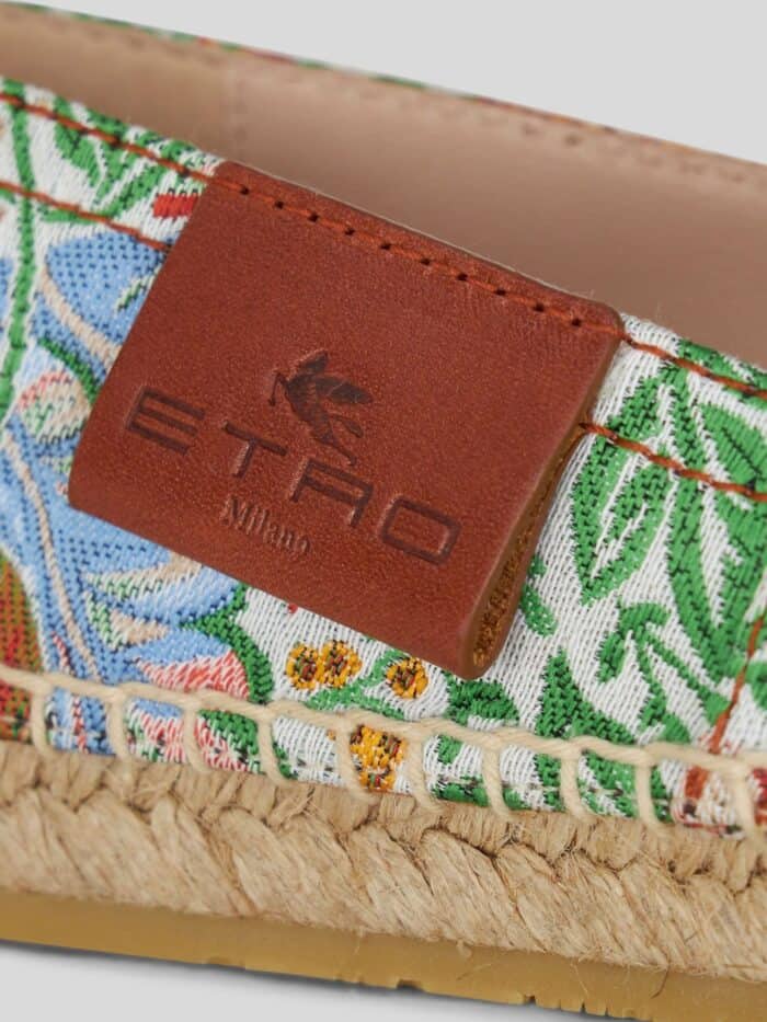 ETRO Espadrillas Jacquard Fiori