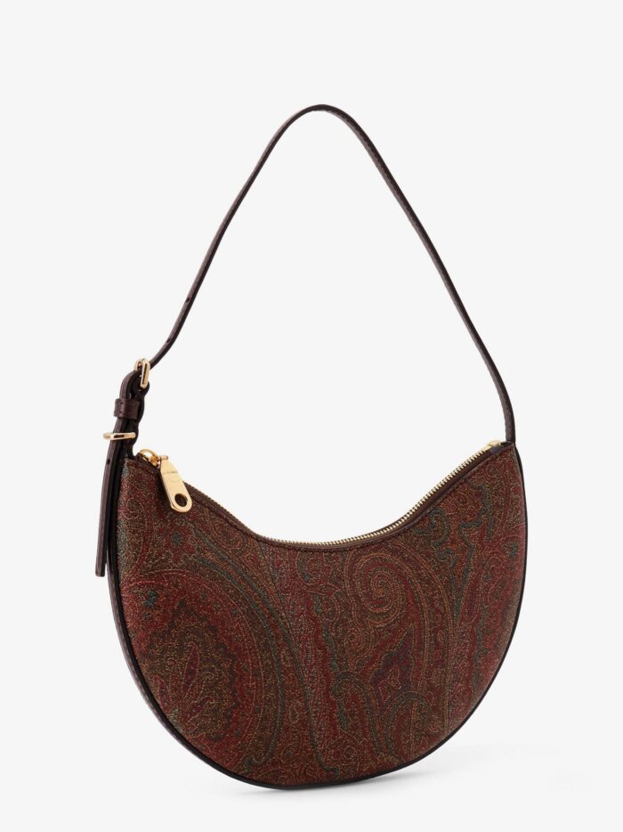 Etro Essential S Arnica Hobo Paisley Jacquard Fabric Shoulder Bag