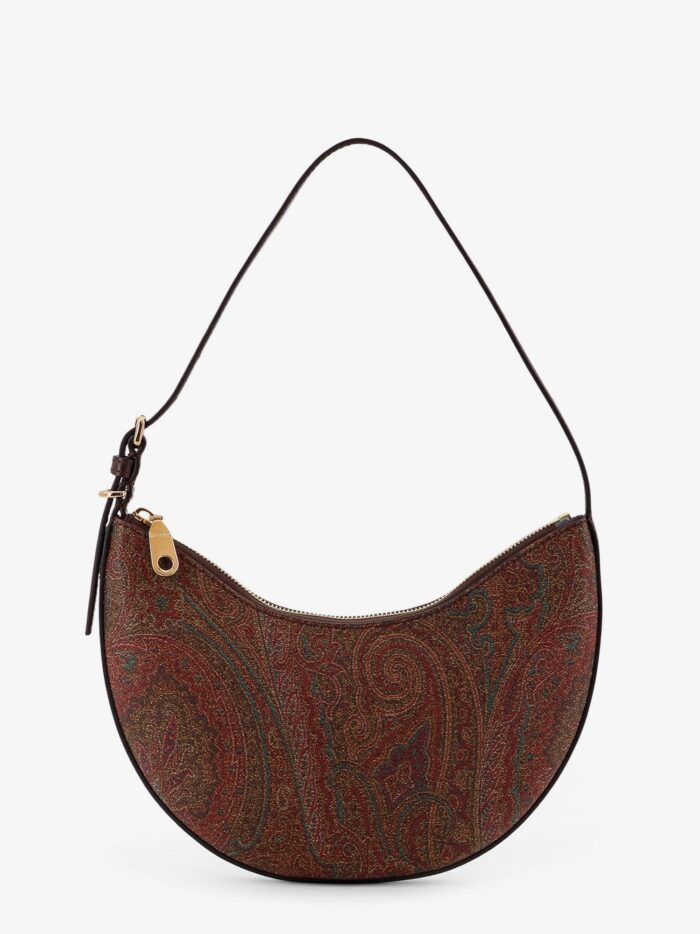 Etro Essential S Arnica Hobo Paisley Jacquard Fabric Shoulder Bag