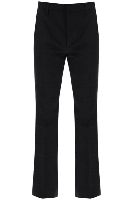 Etro Flared Pants In Virgin Wool